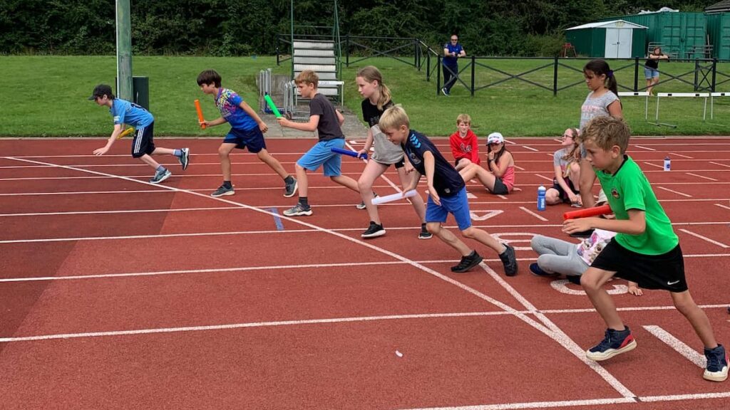 junior athletics at Leamington Cycling & Athletics Club
