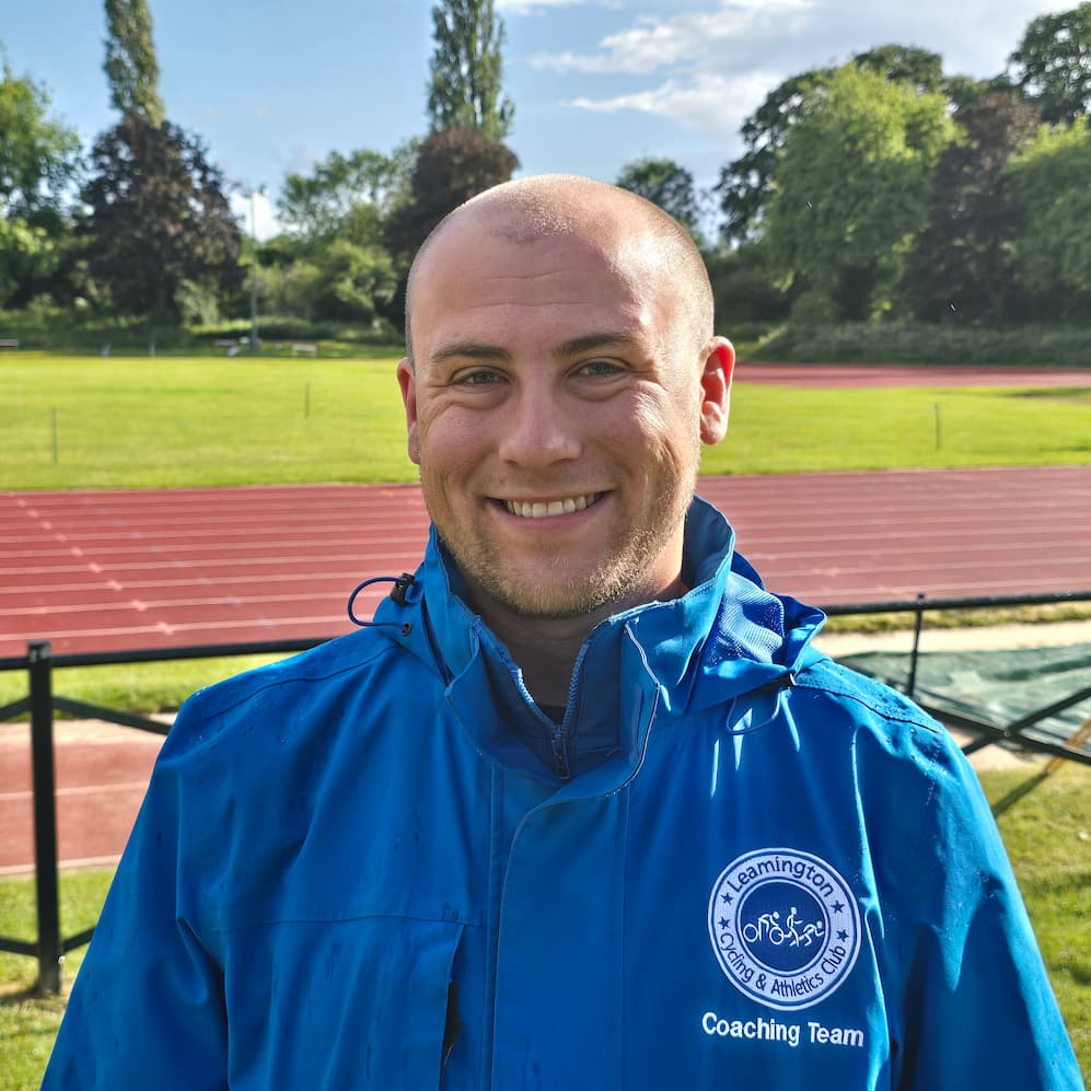 Tom Gould, U14 Junior Coach, Leamington Cycling & Athletics Club